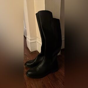 a new day Women's Black Heeled Boots